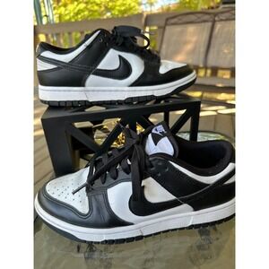 Nike Dunk Low Panda Black‎ White Sneakers Shoes DD1391-100 Youth Size 6.5